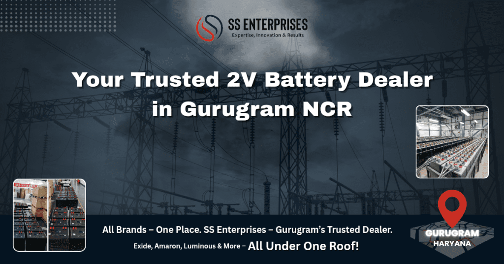 Best 2V Battery Dealer near Gurugram, Haryana, NCR