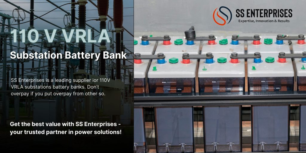 110V VRLA Substation Battery Bank – Powering Your Infrastructure Reliably