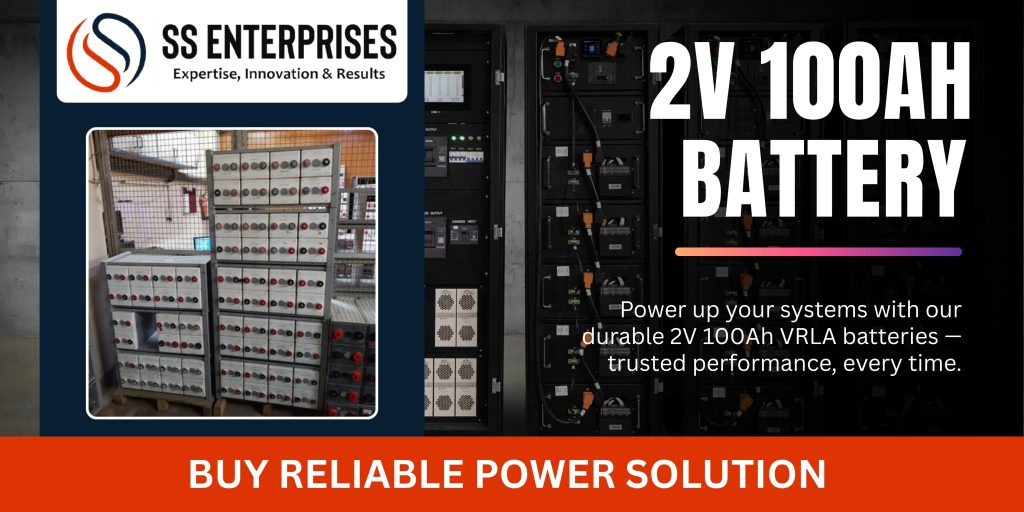 2V 100Ah Battery for 110V DC (55 Nos)